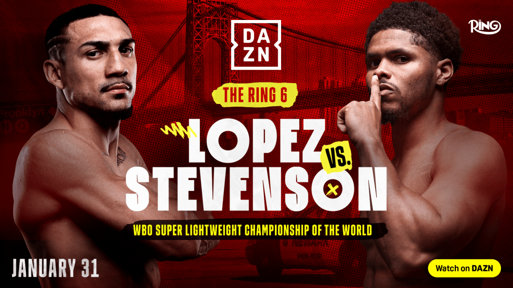 STEVENSON DOMINATES LOPEZ IN NEW&nbsp;YORK!